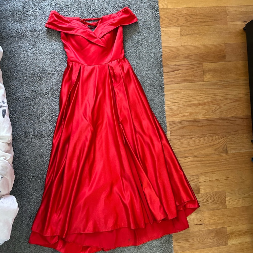 Off the shoulder prom dress - Picture 9 of 15